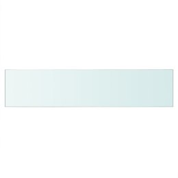  Półka szklana, bezbarwny panel, 60x12 cm Lumarko!
