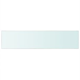  Półka szklany, bezbarwny panel, 110x25 cm Lumarko!