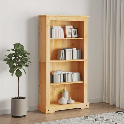  Biblioteczka w meksykańskim stylu Corona, sosna, 81x29x150 cm Lumarko!