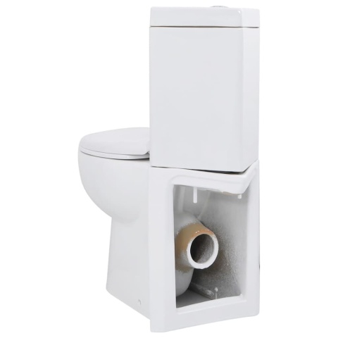  Ceramiczna muszla klozetowa, narożna, biała Lumarko!
