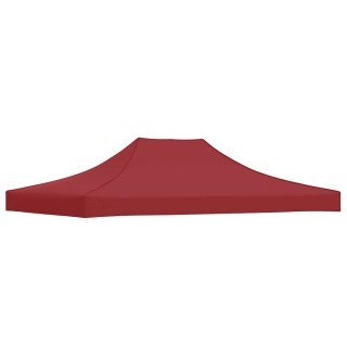  Dach do namiotu imprezowego, 4 x 3 m, burgundowy, 270 g/m² Lumarko!