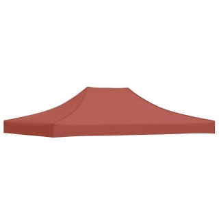  Dach do namiotu imprezowego, 4 x 3 m, terakota, 270 g/m² Lumarko!