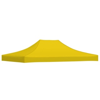  Dach do namiotu imprezowego, 4 x 3 m, żółty, 270 g/m² Lumarko!