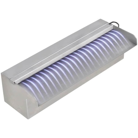  Fontanna/wodospad do basenu, 30 cm, z oświetleniem LED Lumarko!