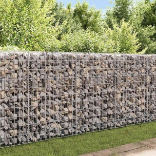  Kosz gabionowy, galwanizowana stal, 120x30x50 cm Lumarko!