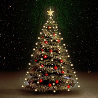  Lampki choinkowe w formie siatki, 180 LED, IP44, 180 cm Lumarko!