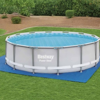  Mata pod basen Flowclear, 488 x 488 cm Lumarko!