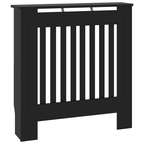  Osłona na kaloryfer, MDF, czarna, 78 cm Lumarko!