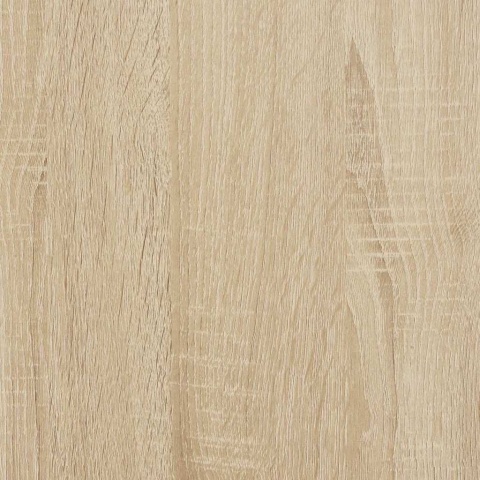  Półki ścienne, 4 szt., dębowo-białe, 120 x 23,5 x 3,8 cm, MDF Lumarko!
