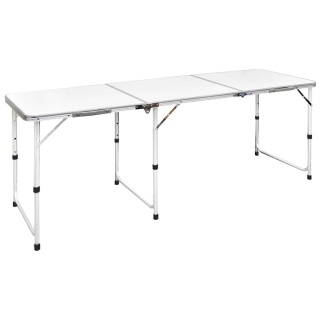  Składany, aluminiowy stół kempingowy z regulacją wysokości 180 x 60 cm Lumarko!