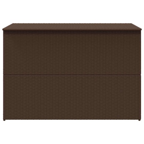  Skrzynia ogrodowa, brązowa, 150 x 100 x 100 cm, rattan PE Lumarko!