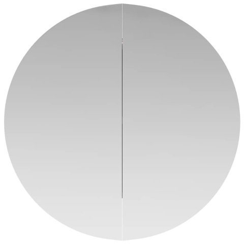  Szafka łazienkowa z lustrem i LED, szary, 47x47x17,5 cm Lumarko!