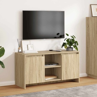  Szafka pod telewizor, dąb sonoma, 102x37,5x52,5 cm, płyta Lumarko!