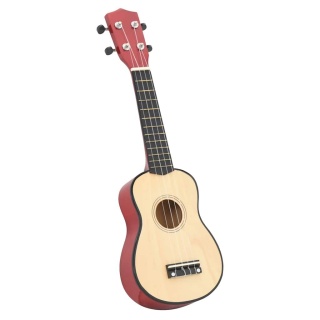  Ukulele sopranowe z pokrowcem, dla dzieci, jasne drewno, 23" Lumarko!