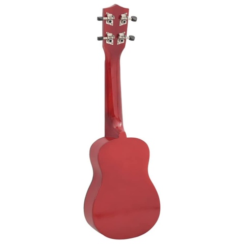  Ukulele sopranowe z pokrowcem, dla dzieci, jasne drewno, 23" Lumarko!