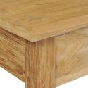  Stolik-konsola, lite drewno tekowe, 90 x 30 x 80 cm Lumarko!