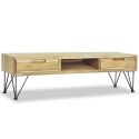  Szafka pod telewizor, 120 x 35 x 35 cm, lite drewno tekowe Lumarko!