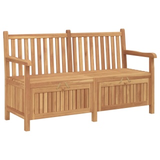 Ławka do ogrodu i przechowywania Brązowy 150 x 60 x 90 cm Lumarko!