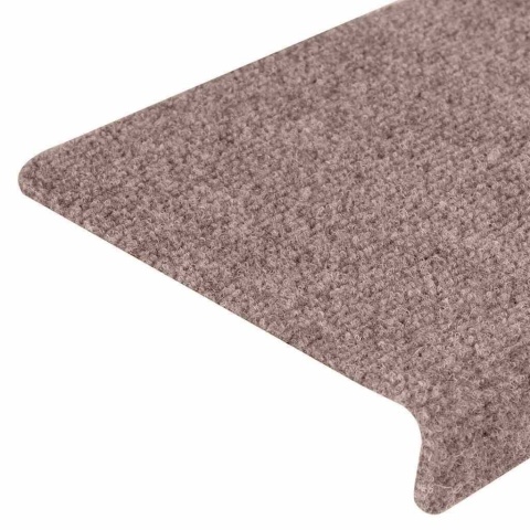 Maty na schody samoprzylepne 20 szt. Kremowe 65x21x4 cm Lumarko! Lumarko!
