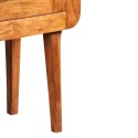  Komoda, lite drewno stylizowane na sheesham, 120 x 30 x 75 cm Lumarko!