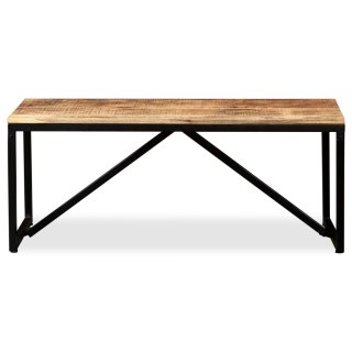  Ławka z drewna mango, 110x35x45 cm Lumarko!