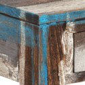  Stolik typu konsola z litego drewna, vintage, 118 x 30 x 80 cm Lumarko!