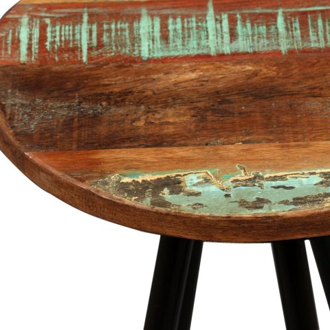  Stołki barowe, 4 szt., lite drewno z odzysku Lumarko!