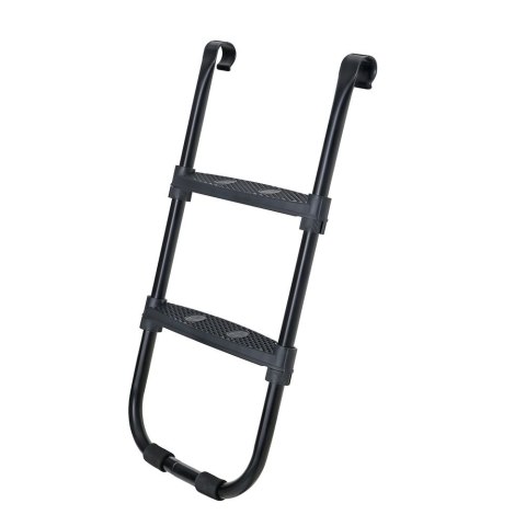 Drabinka do trampoliny antypoślizgowa z metalowym stelażem, 82, 5 x 40, 6 cm