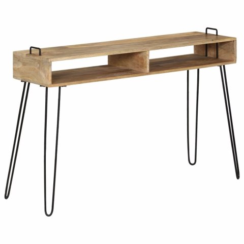  Stolik typu konsola z litego drewna mango, 115 x 35 x 76 cm Lumarko!