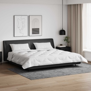 Zimowa Kołdra z poduszką 3 pcs Biały 240 x 220 cm Mikrofibra Lumarko!
