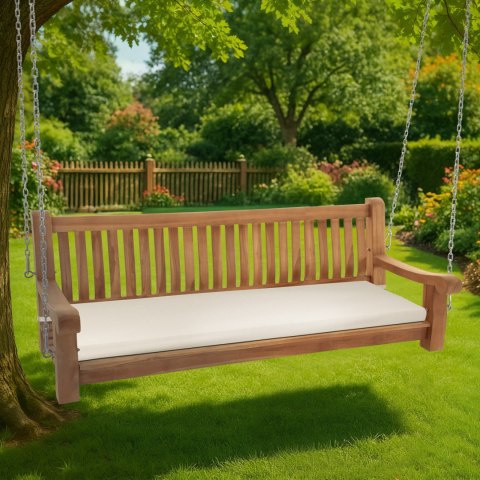 Huśtawka ogrodowa Joyce z poduszką 180 cm teak