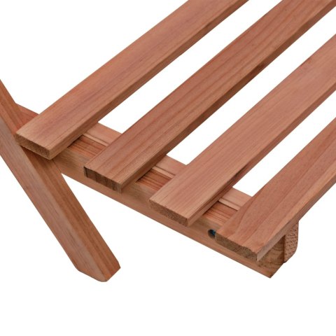  3-piętrowy regał na rośliny z drewna cedrowego, 48 x 45 x 40 cm Lumarko!