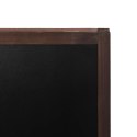  Dwustronna tablica kredowa, stojąca, drewno cedrowe, 40 x 60 cm Lumarko!
