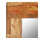  Lustro ścienne z ramą z odzyskanego drewna, 60 x 60 cm Lumarko!