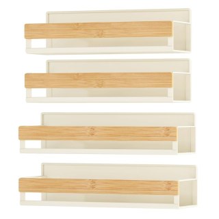 Magnetyczny organizer na przyprawy zestaw 4 cremeweiß naturbeige