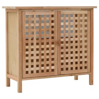  Szafka pod umywalkę z drewna orzecha włoskiego, 66 x 29 x 61 cm Lumarko!