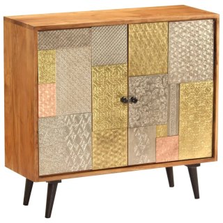  Szafka z litego drewna akacjowego, 80x30x75 cm Lumarko!