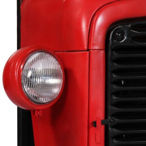  Szafka na wino, 49x32x183 cm, traktor, lite drewno mango Lumarko!