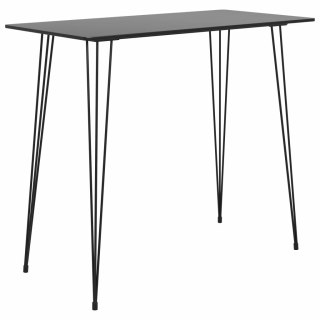 Stolik barowy, czarny, 120x60x105 cm Lumarko!