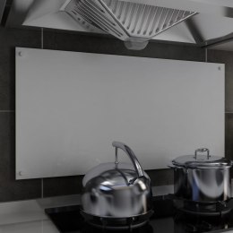  Panel ochronny do kuchni, biały, 100x50 cm, szkło hartowane