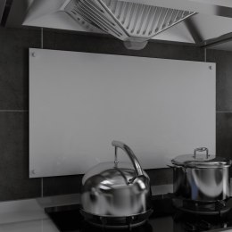  Panel ochronny do kuchni, biały, 90x50 cm, szkło hartowane Lumarko!