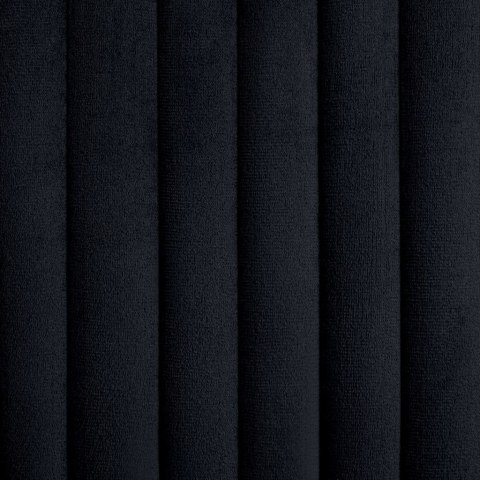  Krzesła do jadalni, 2 szt., czarne, aksamit Lumarko!