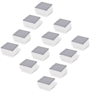  Światła najazdowe LED 12 szt 100x100x68 mm Lumarko!