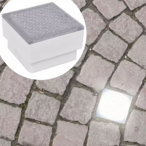  Światła najazdowe LED 12 szt 100x100x68 mm Lumarko!
