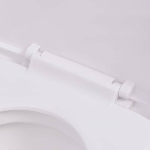  Podwieszana toaleta ceramiczna ze spłuczką, biała Lumarko!