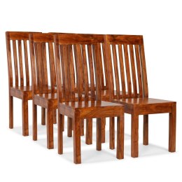  Krzesła z litego drewna, stylizowane na sheesham, 6 szt. Lumarko!