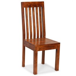  Krzesła z litego drewna, stylizowane na sheesham, 6 szt. Lumarko!