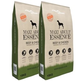 Lumarko Sucha karma dla psów Maxi Adult Essence Beef&Chicken, 2 x 30 kg