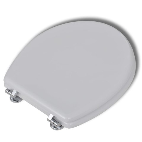  Deski sedesowe, 2 szt., MDF, białe Lumarko!