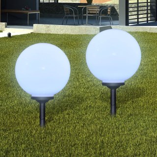  Lampy do oświetlenia ścieżki, 4 szt, LED, 30 cm, ze szpikulcami Lumarko!